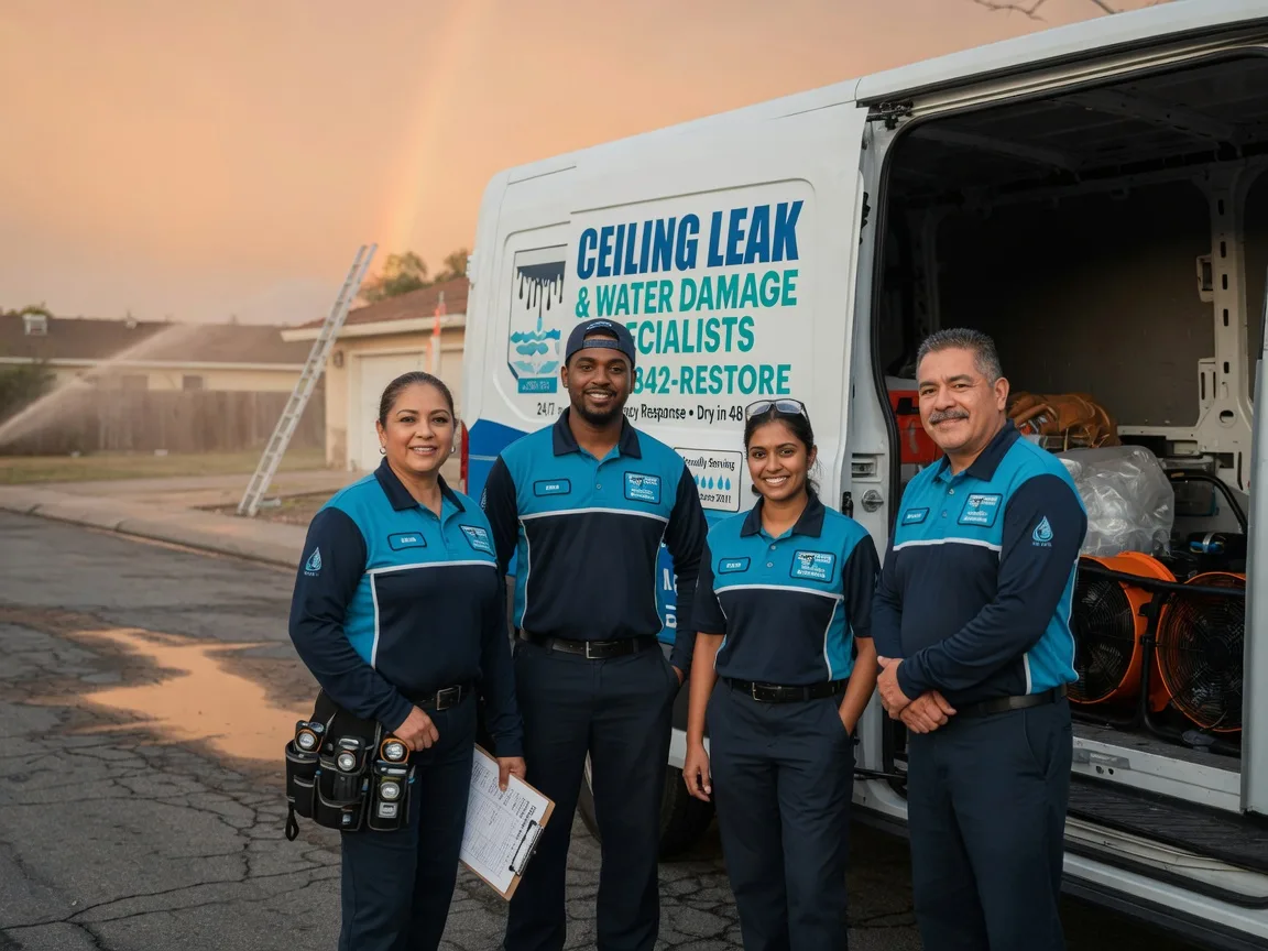 Ceiling Leak Cleanup company in Strong City, KS
