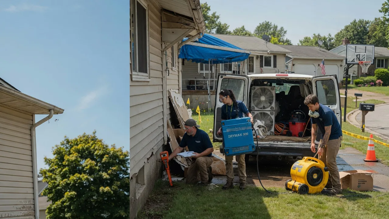Ceiling Leak Cleanup in Strong City, KS near me